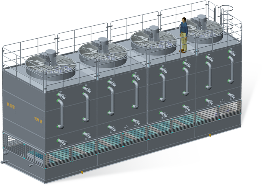 復合型空冷凝汽系統